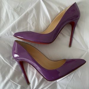 Christian Louboutin Pigalle (Purple) Sz 39.5